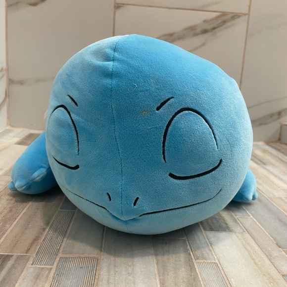 Pokemon 22-inch Plush Sleeping Squirtle - Picture 2 of 11